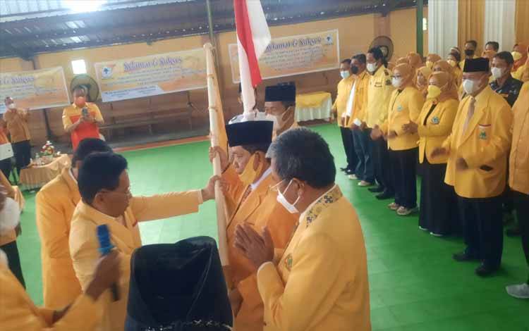 Pengurus DPD Golkar Kobar Masa Bakti 2020 -2025 Dikukuhkan