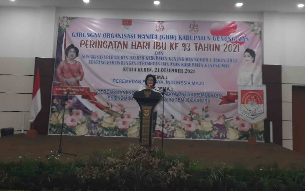 Perempuan Gunung Mas Didorong Jadi Motor Penggerak Keberhasilan Pembangunan