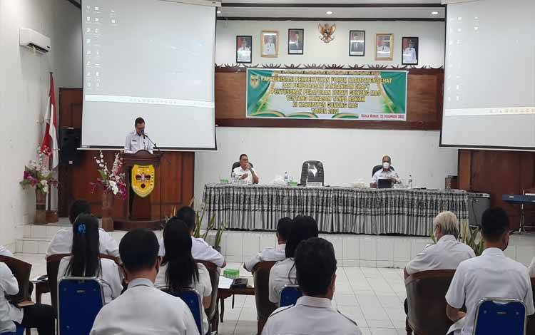 Pemkab Gunung Mas Inisiasi Pembentukan Forum Kabupaten Sehat