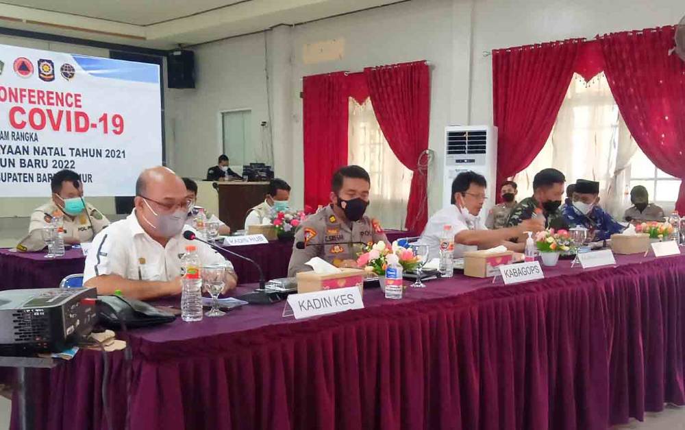 Dinas Kesehatan Siapkan Petugas Vaksinasi di Pos Perbatasan Selama Libur Nataru
