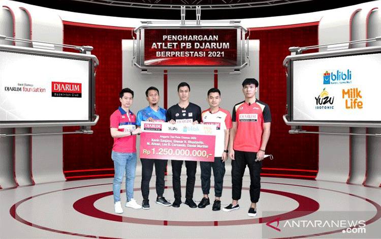 Lima Atlet PB Djarum Terima Bonus Rp1,25 Miliar untuk Piala Thomas