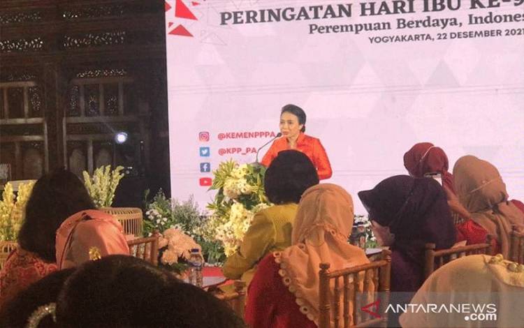 Menteri Pemberdayaan Perempuan dan Perlindungan Anak (PPPA) Bintang Puspayoga. ANTARA/Devi Nindy