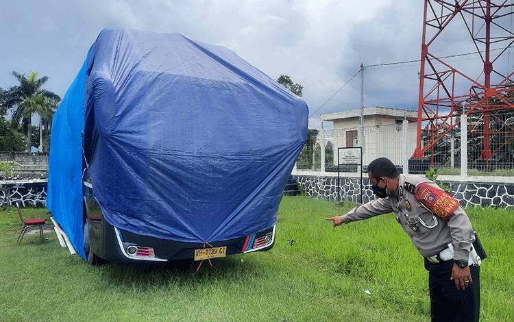 Musibah Kecelakaan Bus Tewaskan Dua Orang, Supir Bus Logos Masih Berstatus Terperiksa