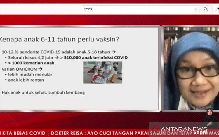 IDAI: Vaksin COVID-19 untuk Anak Sudah Diuji Keamanannya