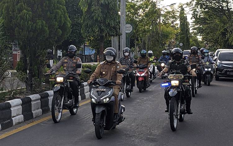 Bupati Kotim Pimpin Patroli Sekala Besar Pengamanan Ibadah Natal