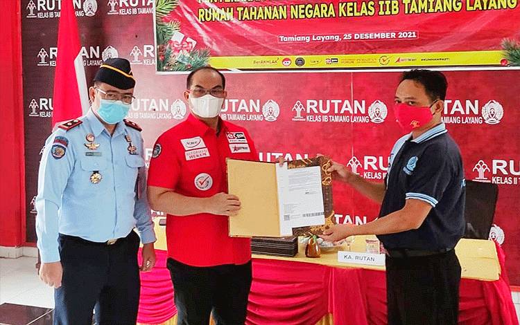 37 Warga Binaan Rutan Tamiang Layang Terima Remisi Natal