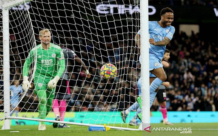Manchester City Bekuk Leicester Usai Nyaris Buang Keunggulan Empat Gol