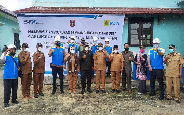 Tahun 2021 Ada 5 Desa di Kobar Teraliri Listrik