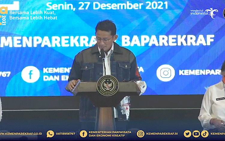 Sandiaga: Realisasi Investasi Pariwisata 2021 Capai Rp14,9 Triliun