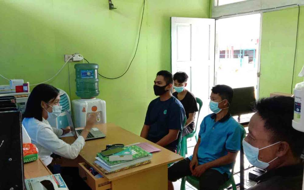 Rutan Buntok Gelar Promosi Kesehatan Menerapkan Perilaku Hidup Bersih dan Sehat