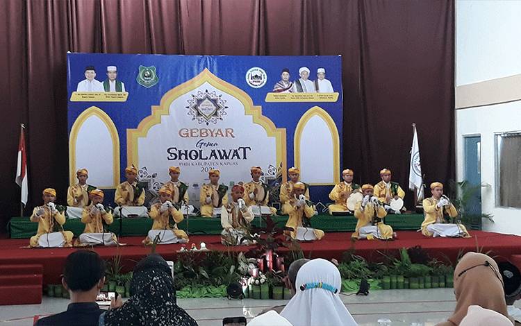 PHBI Kapuas Gelar Gebyar Gema Sholawat, Peserta dari Kalteng-Kalsel