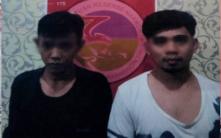 Said Achmad Ishaq dan Radiansyah tersangka kasus sabu.