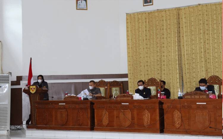 DPRD Gunung Mas Sampaikan Hasil Reses
