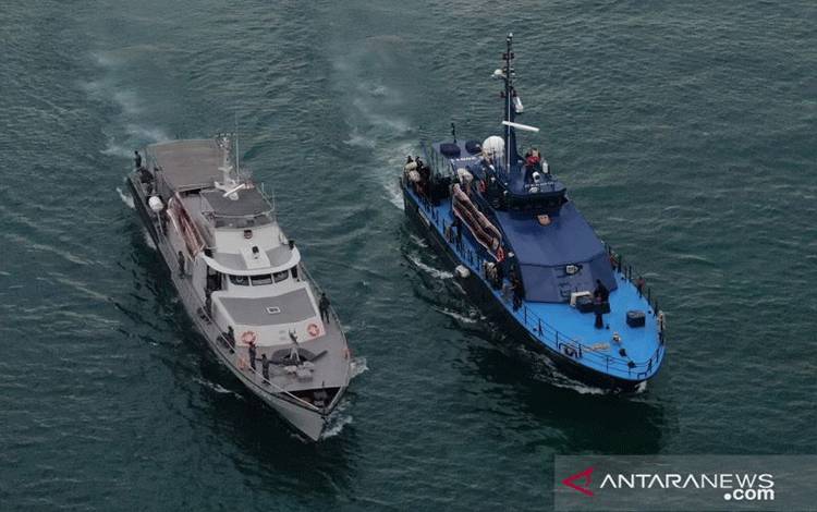 Operasi Lancang Kuning Turunkan 11 Kapal BC-Lantamal IV di Kepri