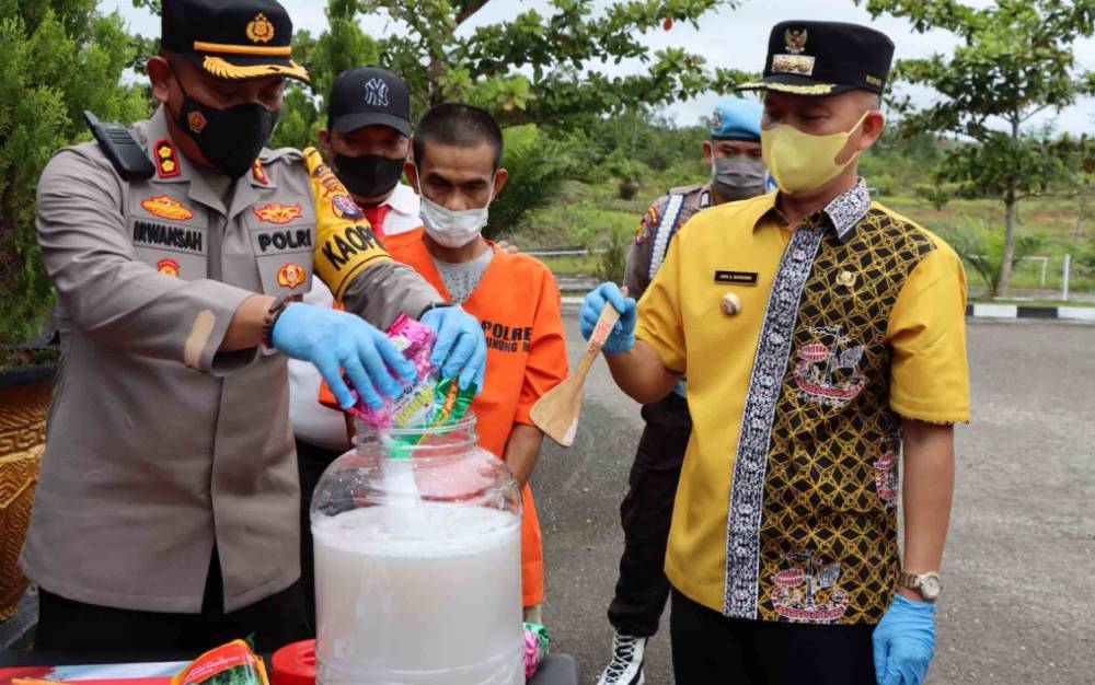 Bupati Gunung Mas Ajak Masyarakat Perangi Narkoba