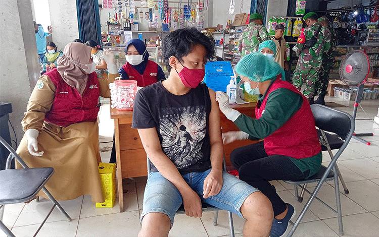 Begini Cakupan Vaksinasi Dosis 1 dan 2 di Barito Timur Hingga 31 Desember 2021