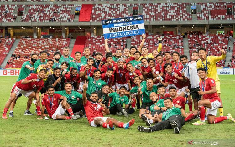Kata Jokowi atas Perjuangan Timnas Indonesia di Piala AFF