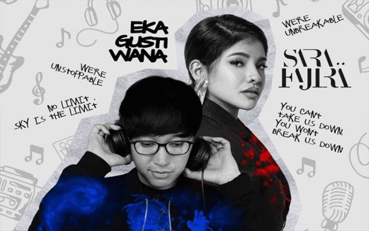 Kolaborasi terbaru Eka Gustiwana dan Sara Fajira (ANTARA/Trinity Optima)
