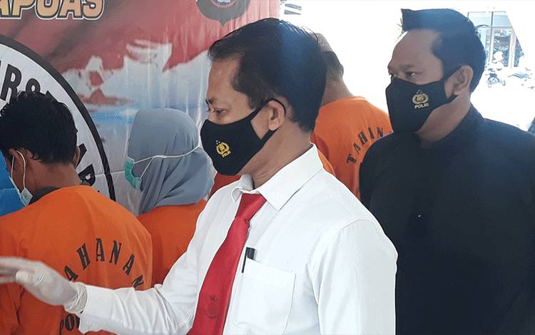 Satresnarkoba Polres Kapuas Tangani 53 Kasus Selama 2021