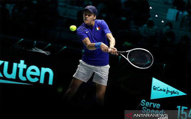 Italia Sementara Cetak Dua Poin atas Prancis di Penyisihan Piala ATP