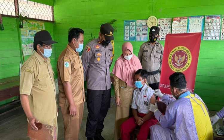 Binda Kalteng Terus Gencarkan Vaksinasi Anak Usia 6-11 Tahun di Kobar