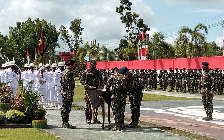 Kombes Pol Suryo Sudarmadi Resmi Jabat Dansat Brimob Polda Kalteng