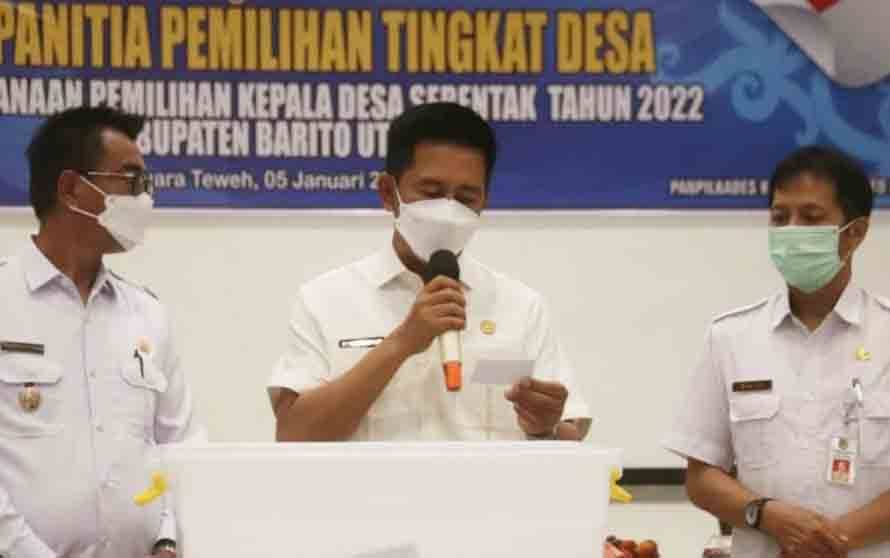 2 Warga Barito Utara dapat Hadiah Motor Setelah Ikut Vaksinasi Massal Covid-19