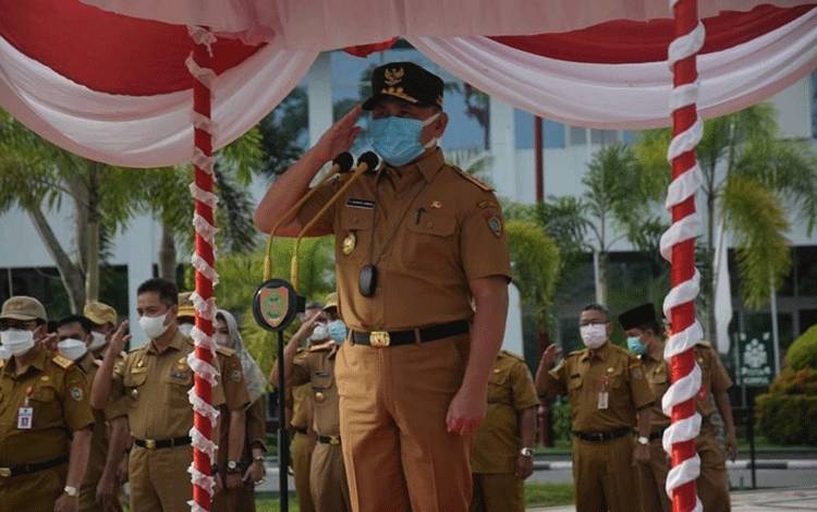 Gubernur Minta Setiap Daerah di Kalteng Tetap Berkoordinasi Mengenai Capaian dan Stok Vaksin