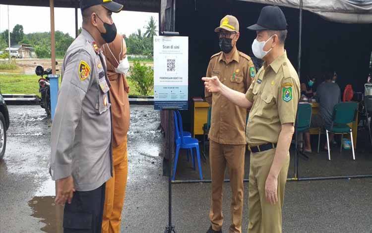 Penggunaan Aplikasi Peduli Lindungi di Kapuas Didorong Dioptimalkan