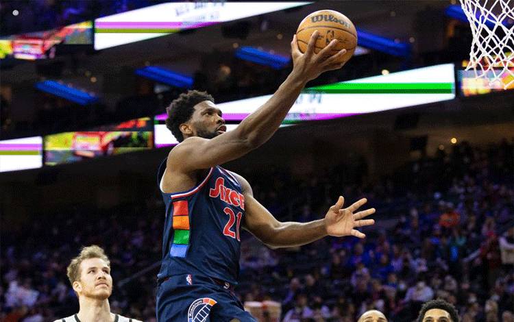 Sixers Catat Kemenangan Keenam Berturut-turut Usai Taklukkan Spurs