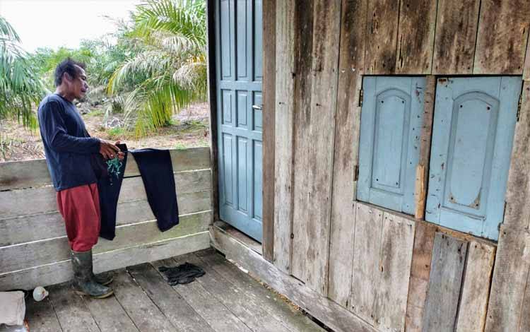 Beruang Kembali Masuk Pondok, Warga Kota Sampit Ketakutan