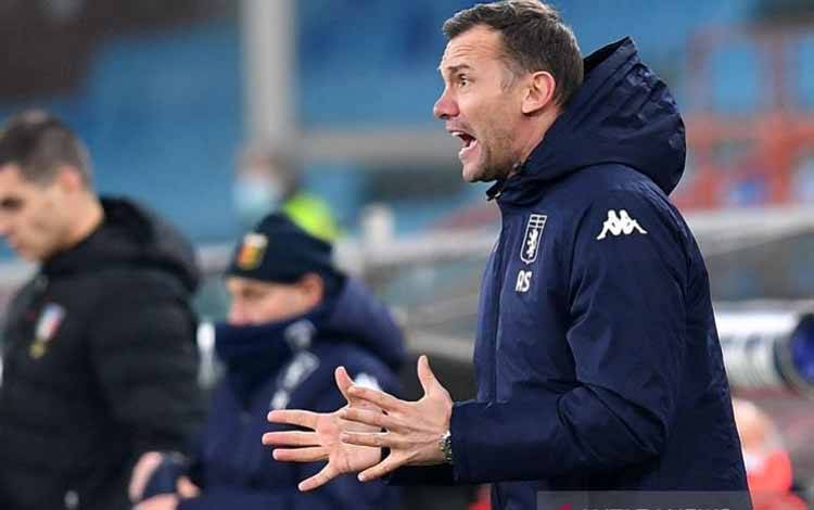 Tenor Kepelatihan Shevchenko di Genoa Tak Kunjung Berhias Kemenangan