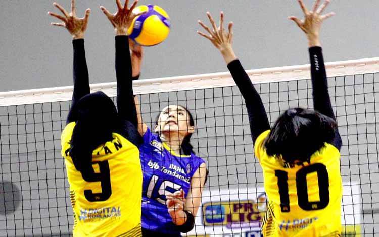 Bandung BJB Tandamata Kalahkan Popsivo Polwan pada Proliga 2022