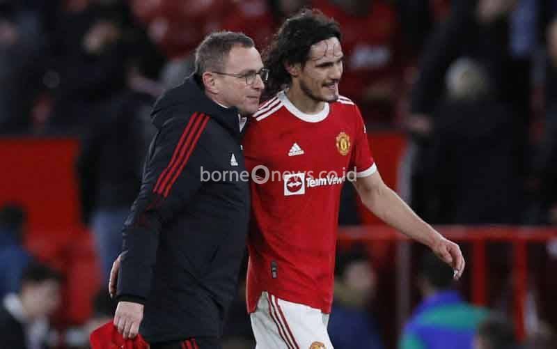 Rangnick Pastikan Edinson Cavani Tetap Bersama Manchester United