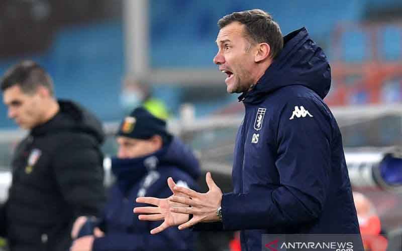 Posisi Andriy Shevchenko Sebagai Pelatih Genoa di Ujung Tanduk
