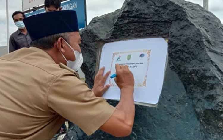 Bupati Sukamara Resmikan SPBU Unit 2 Lupu Milik BUMD