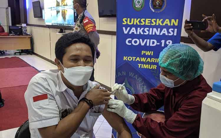 Baru 8.815 Orang Lansia di Kotim Divaksin Covid-19?