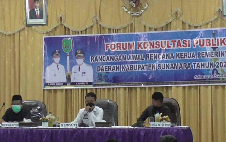 Pemkab Sukamara Gelar Konsultasi Publik RKPD 2023
