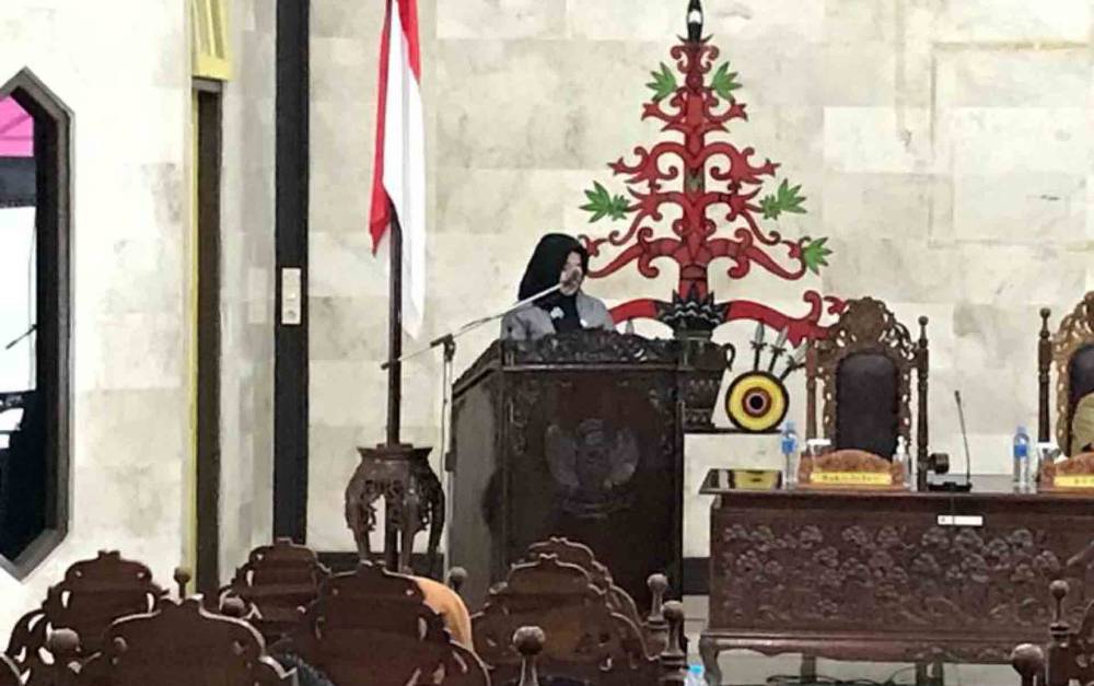 Anggota DPRD Kapuas, Hj Siti Rusyda