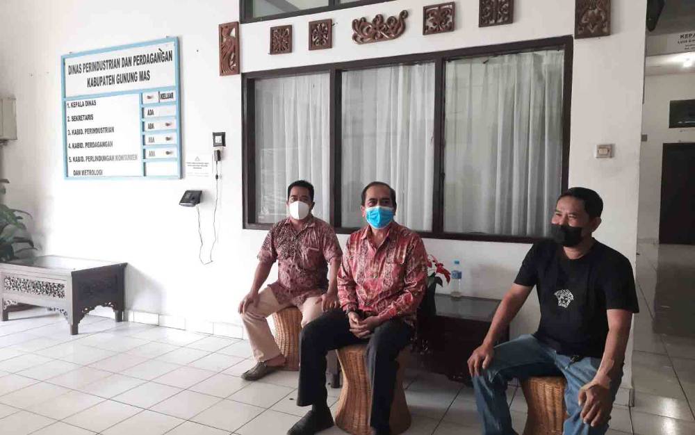 Karya Warga Binaan Disperindag Gunung Mas Sudah Tembus Go Internasional