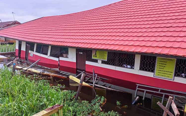 Baru 1 Saksi Dimintai Keterangan Terkait Ambruknya Gedung SDN 14 Mendawai