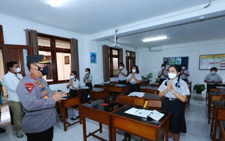 Kapolri Ingatkan Pelajar Jadikan PTM Penyemangat Gapai Cita-cita
