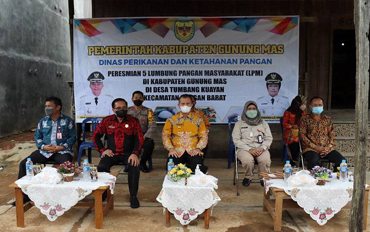 Bupati Gumas Minta Dinas Terkait Lakukan Ini Terkait Lumpung Pangan Masyarakat