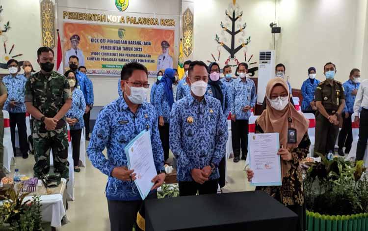 Pemko Palangka Raya Kick Off Pengadaan Barang dan Jasa 2022