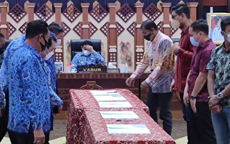 Wagub Kalteng Ingatkan Tiga Sasaran Kick Off Pengadaan Barang dan Jasa