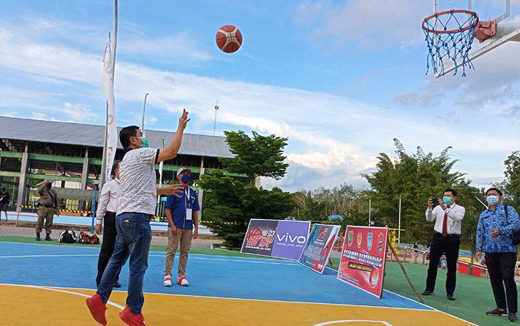 Bupati Barito Timur Buka Basketball Well Played U-23