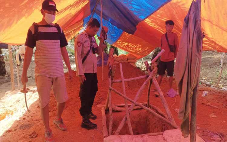 Polsek Aruta Amankan 6 Warga Sukabumi sebagai Tersangka Penambang Emas Ilegal