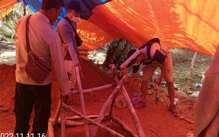 Ini Penyebab Polsek Aruta Gencarkan Penindakan Illegal Mining