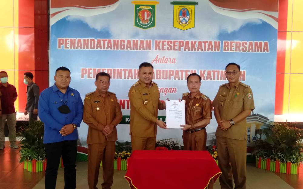 Pemkab Katingan dan Pemkab Melawi Kalbar Optimistis Pembangunan Jalan Tembus Segera Terealisasi