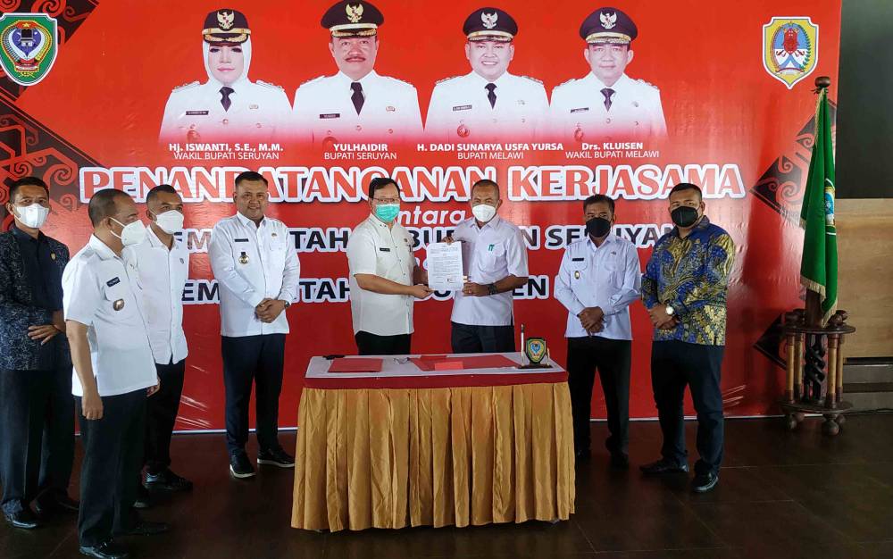 Ini Bentuk Kerjasama Bidang Kesehatan Antara Seruyan dan Melawi